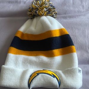 Embroidered Chargers beanie